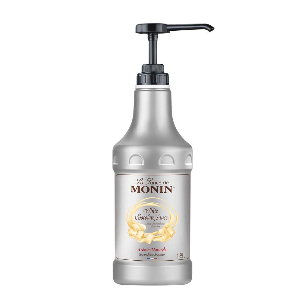 Vit Chokladsås Monin 189cl