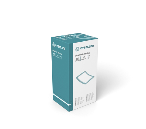 Absorberande Förband Evercare Steril 10x10cm 50st