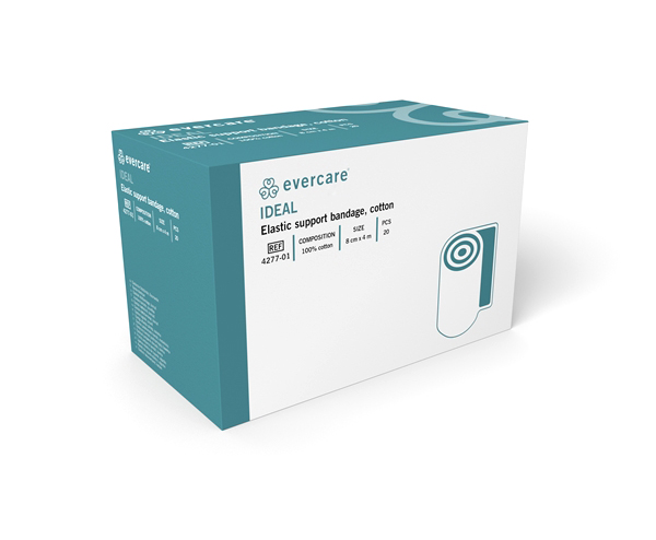 Stödbinda Evercare Ideal Bomull Steril 8cm 20st