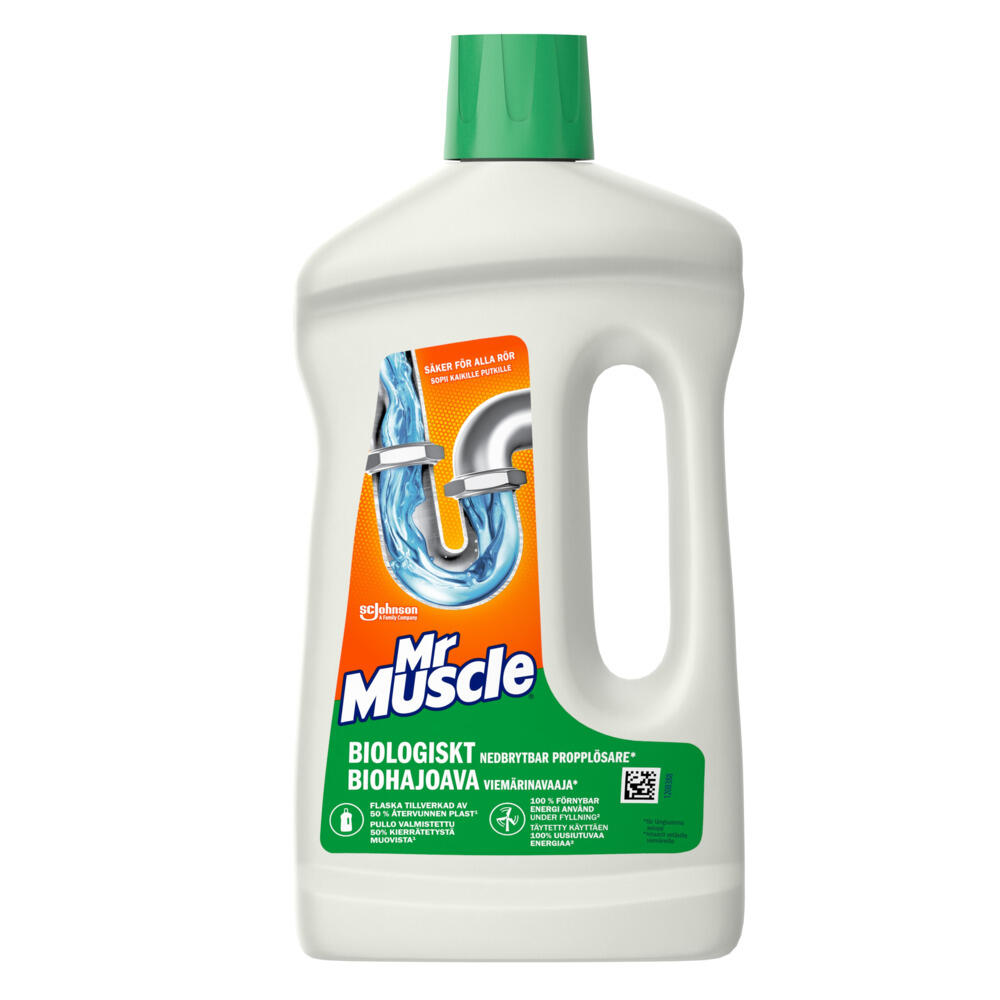 Sanitetsrengöring Mr Muscle Biologisk Propplösare 750ml