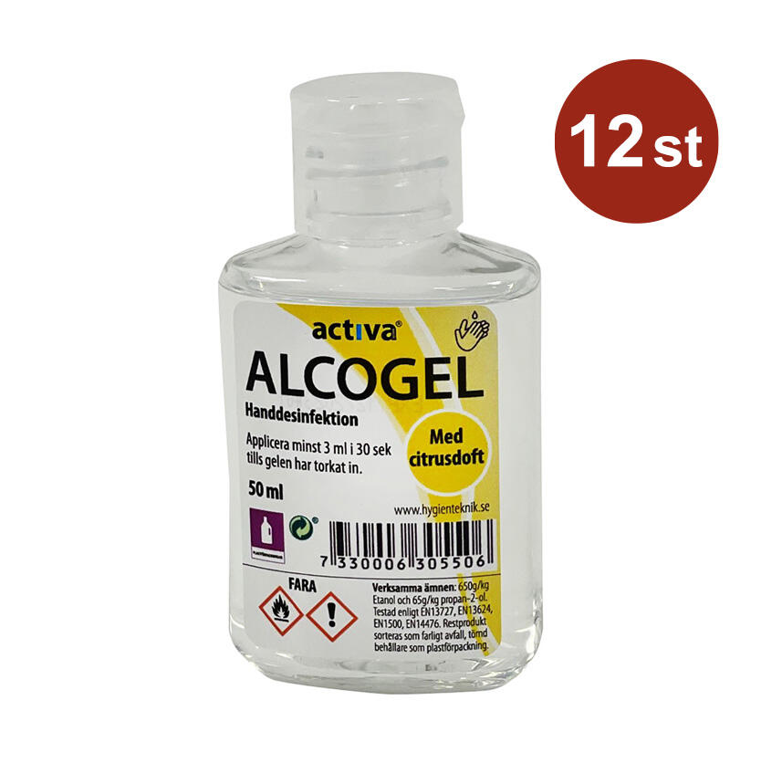 Handdesinfektion Activa Alcogel 50ml