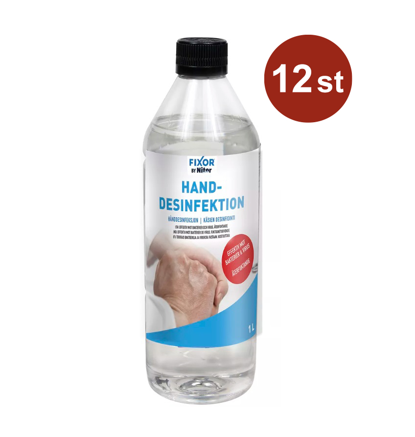 Handdesinfektion Nitor 70% med Sprutkapsyl 1L