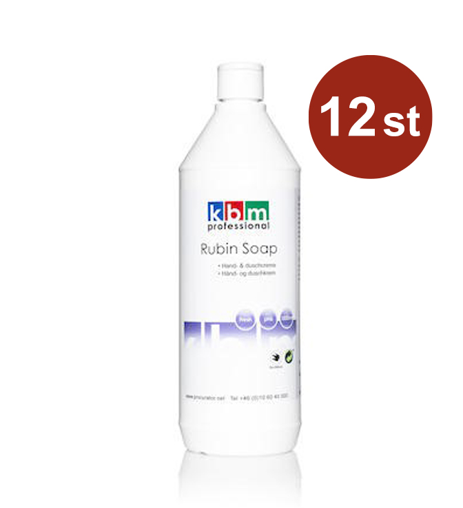 Hand & Duschtvål KBM Refill Rubin Soap Sensitive Free 1L