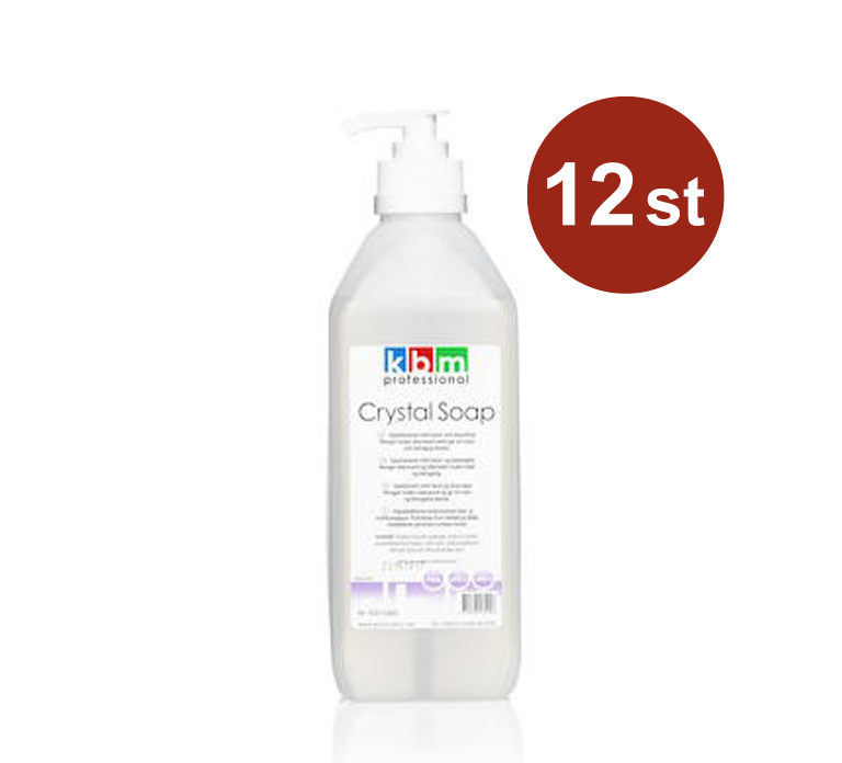 Pumptvål KBM Crystal Free Oparfymerad 600ml