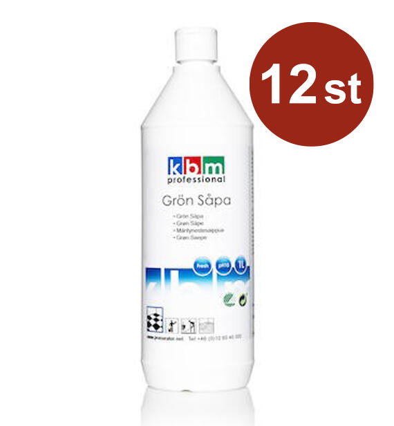 Grönsåpa KBM Fresh 1L Grönsåpa KBM Fresh 1L