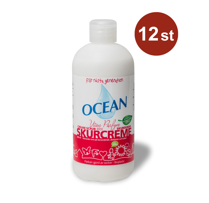 Skurcreme Ocean Oparfymerad 500ml