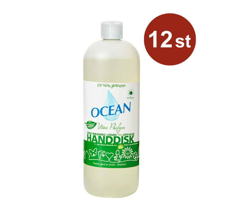 Handdiskmedel Ocean Oparfymerad 1L