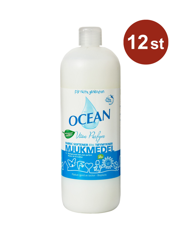 Mjukmedel Ocean Oparfymerad 1L