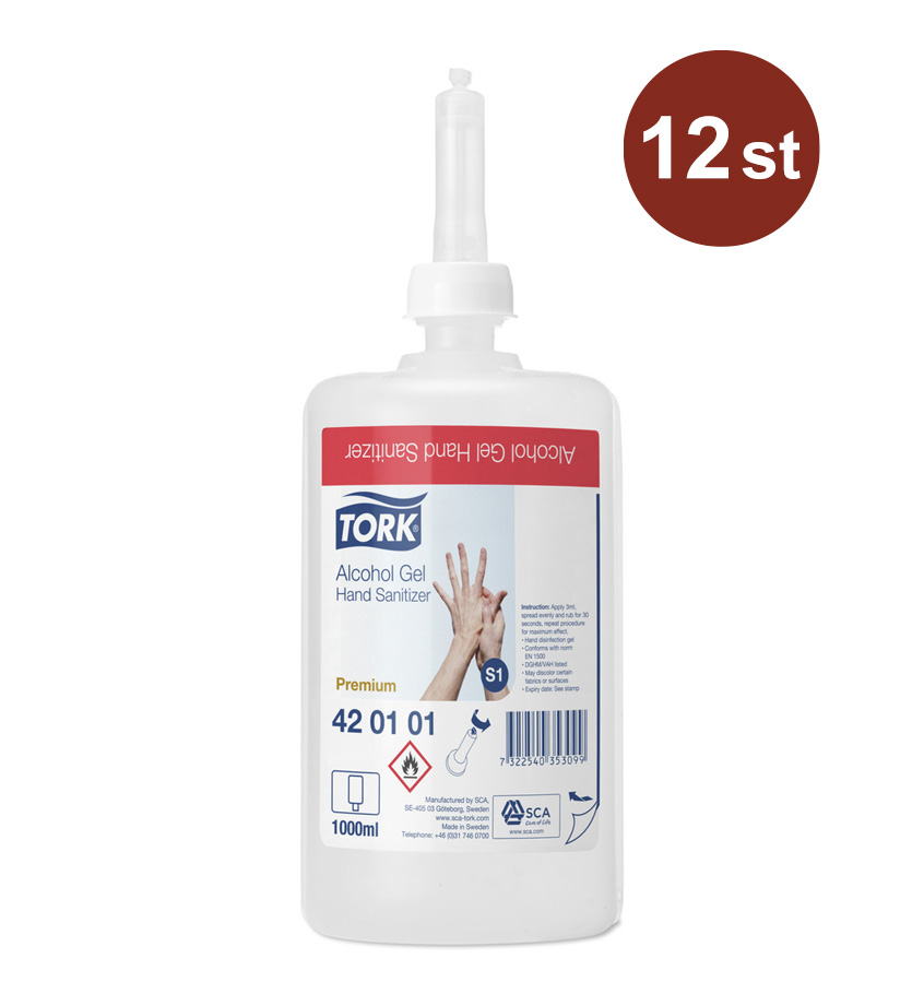 Handdesinfektion Tork Alkoholgel 85% 500ml