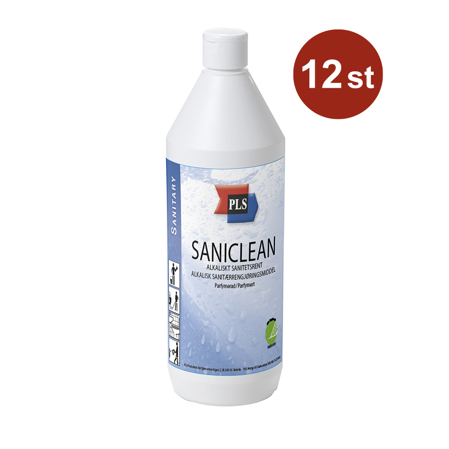 Sanitetsrengöring PLS Saniclean Parfymerad 1L