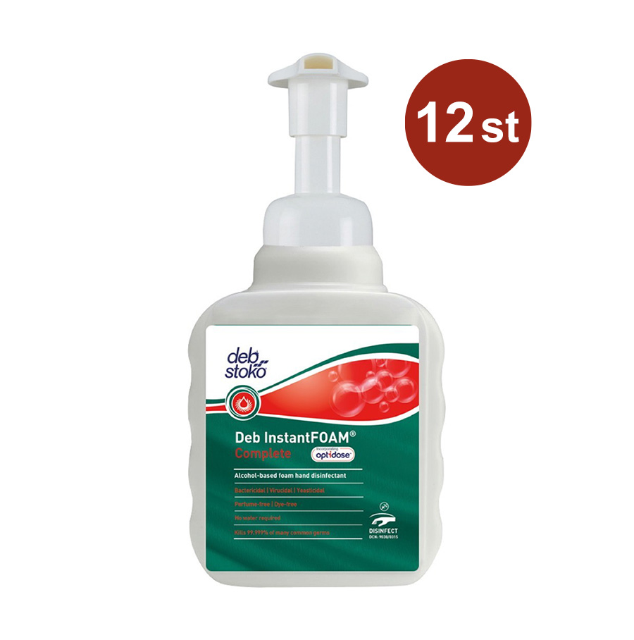 Skumhanddesinfektion Deb InstantFoam Optidose Complete Pump 400ml