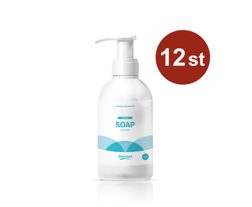 Pumptvål Sterisol Flytande 350ml