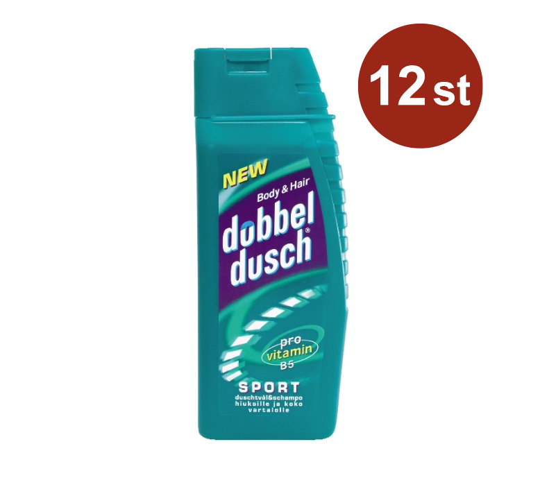 Duschtvål Dubbeldusch Sport 250ml