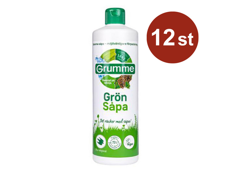 Grönsåpa Grumme Soft 750ml