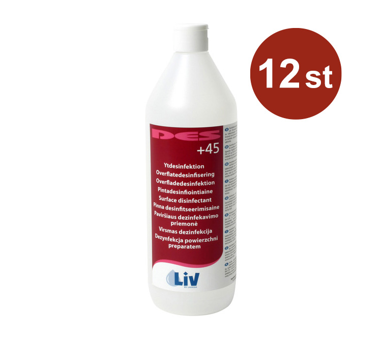 Ytdesinfektion Liv Des +45 1L