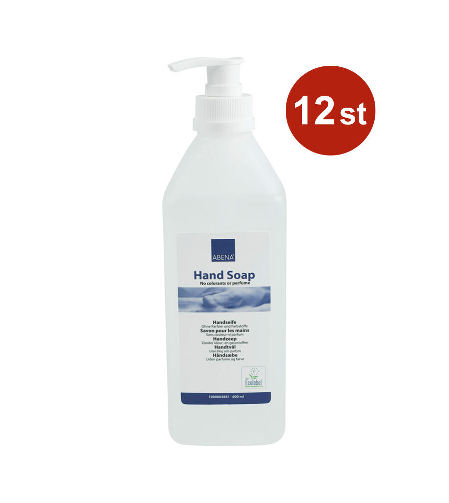 Cremetvål Abena Mild utan Färg och Parfym 600ml Cremetvål Abena Mild utan Färg och Parfym 600ml