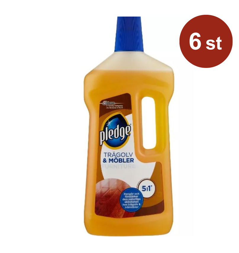 Rengöringsmedel Pledge 5 in 1 för Trä 750ml