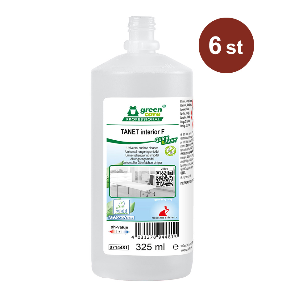Allrent Green Care Tanet Interior F Quick och Easy 325ml