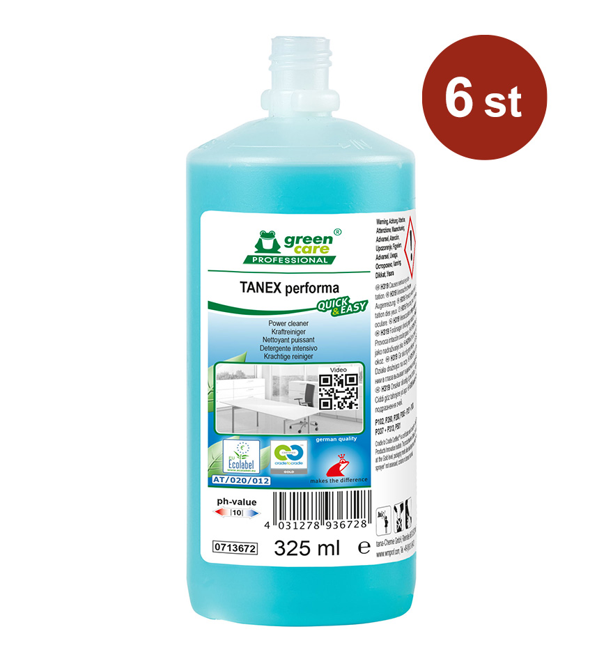 Grovrent Green Care Tanex Performa Quick och Easy 325ml