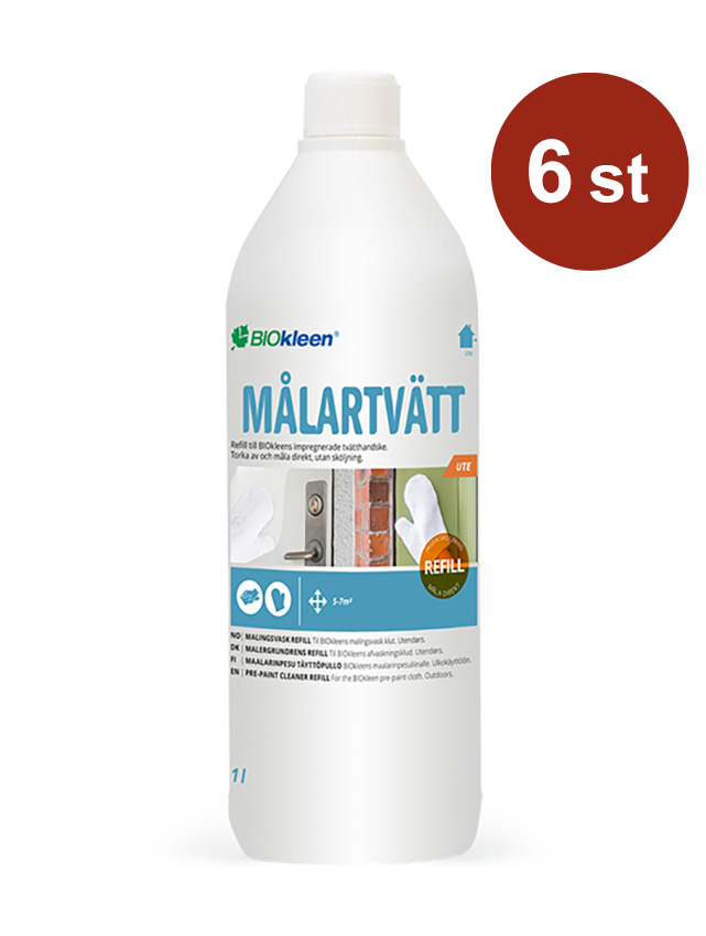 Målartvätt Biokleen ECO Refill Ute 1L