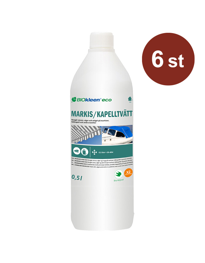 Markis och Kapelltvätt Biokleen ECO 500ml