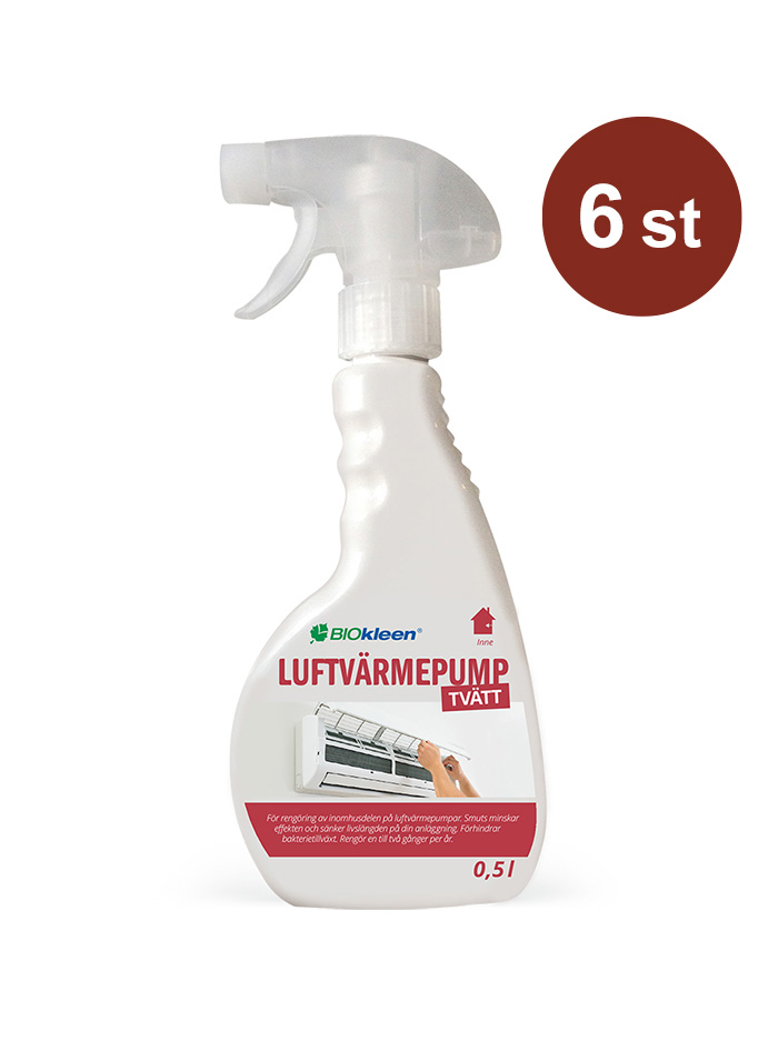 Luftvärmepump Tvätt Biokleen 500ml