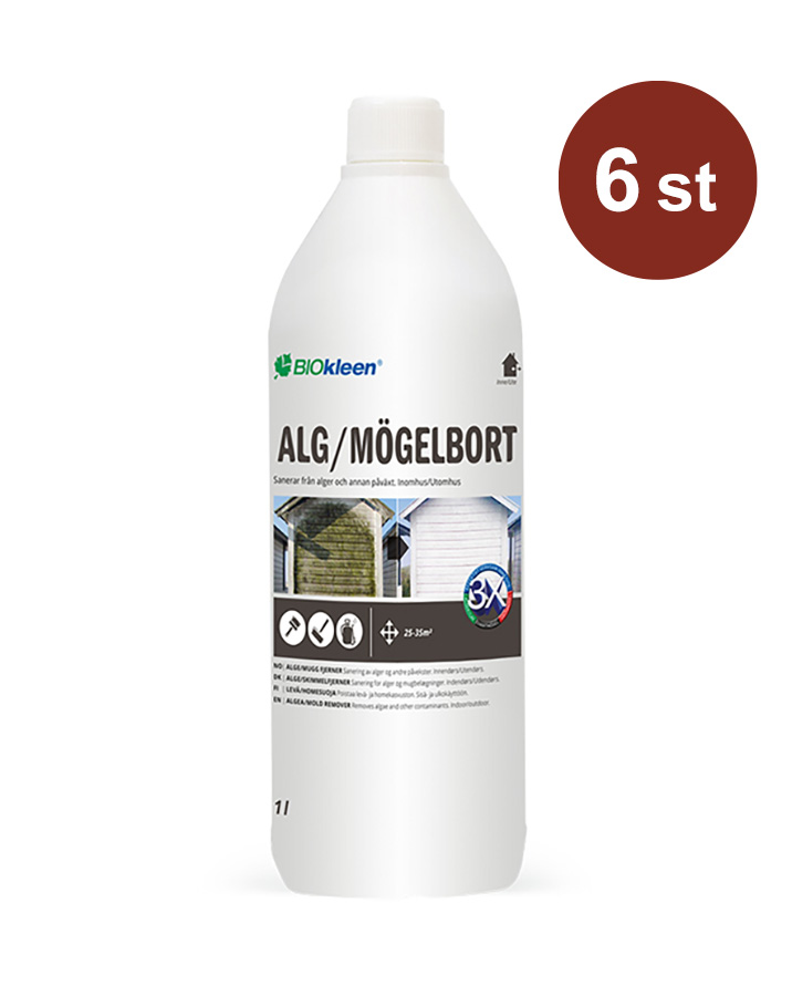 Rengöringsmedel Biokleen Alg & Mögelbort 1L