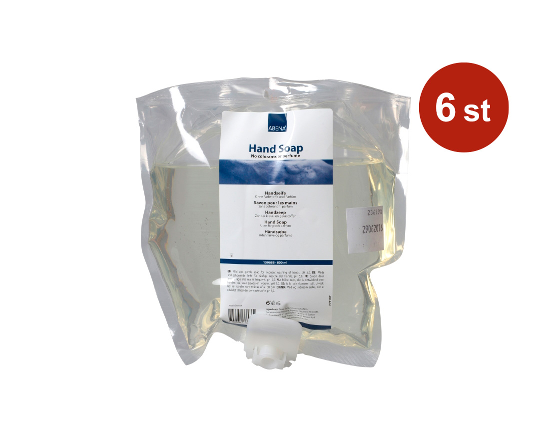 Handtvål Abena Refiller Påse 0.8L