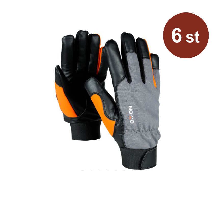 Vinterhandske OX-ON Winter Supreme 3609 Svart-Grå S10