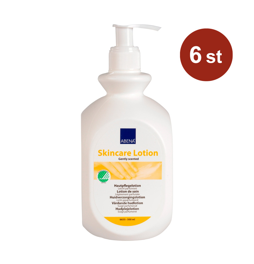 Hudlotion Abena utan Färg & Parfymerad 14% Fett 500ml