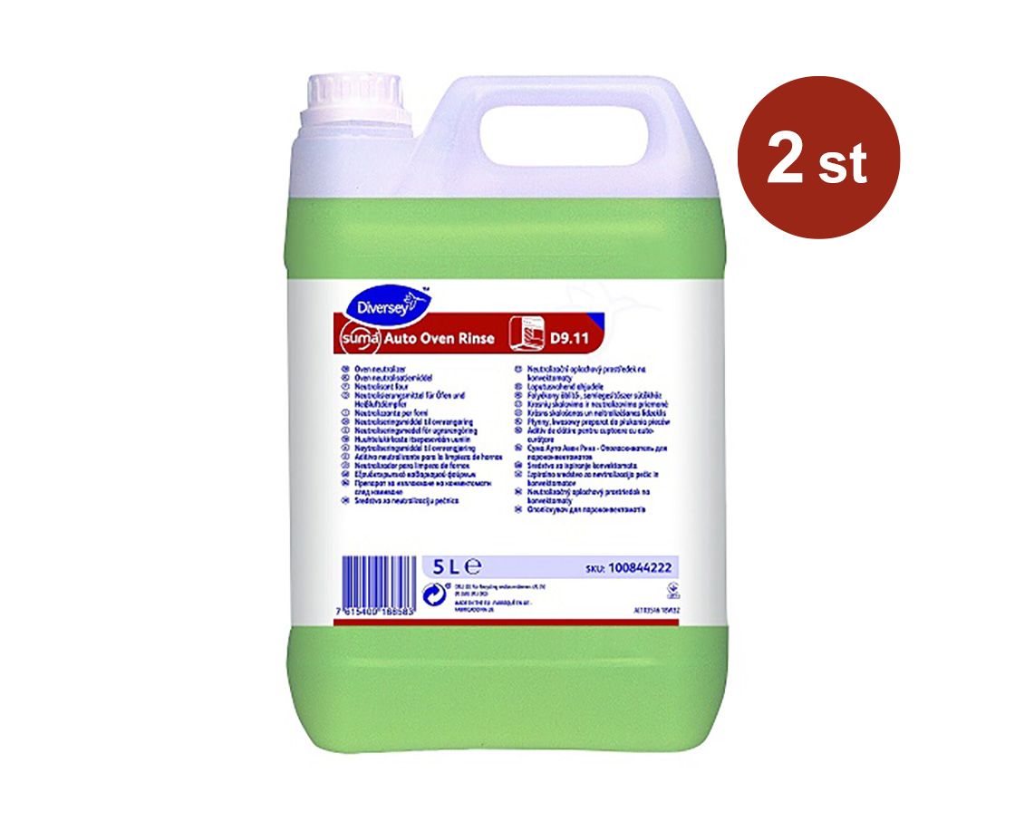 Rengöringsmedel Diversey Suma Auto Oven Rinse D9.11 5L