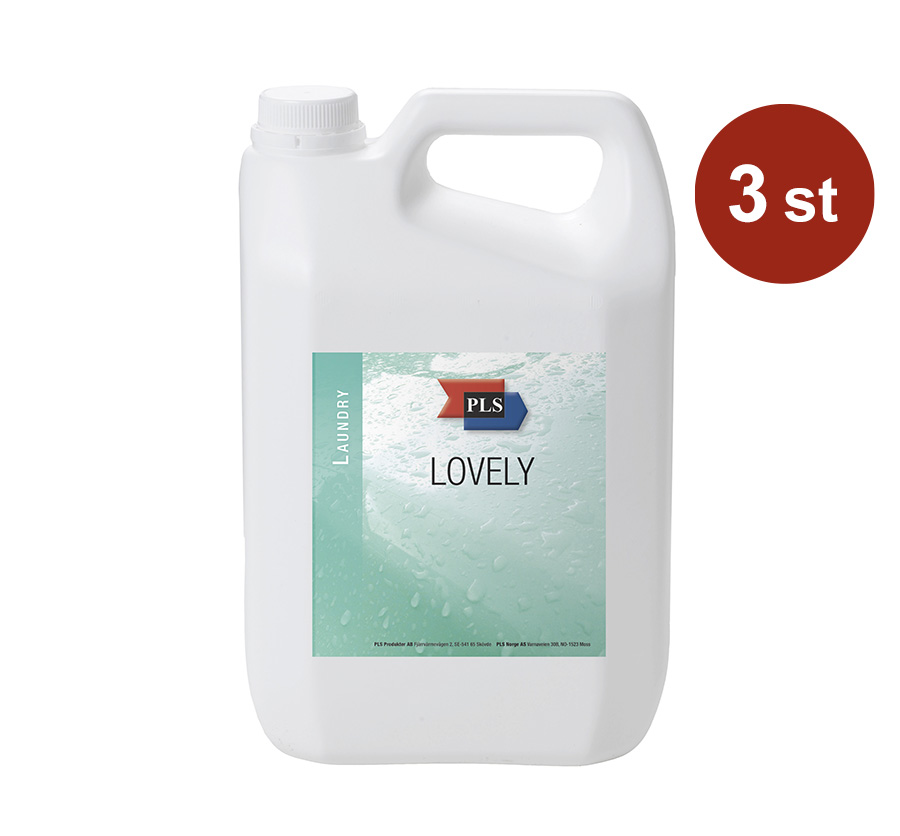Tvättmedel PLS Lovely Flytande med Parfym 2.5L