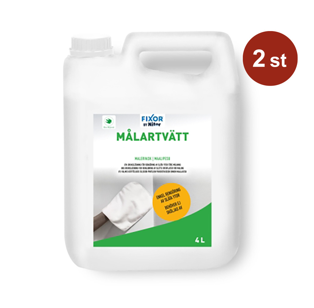 Målartvätt Nitor Refill 4L