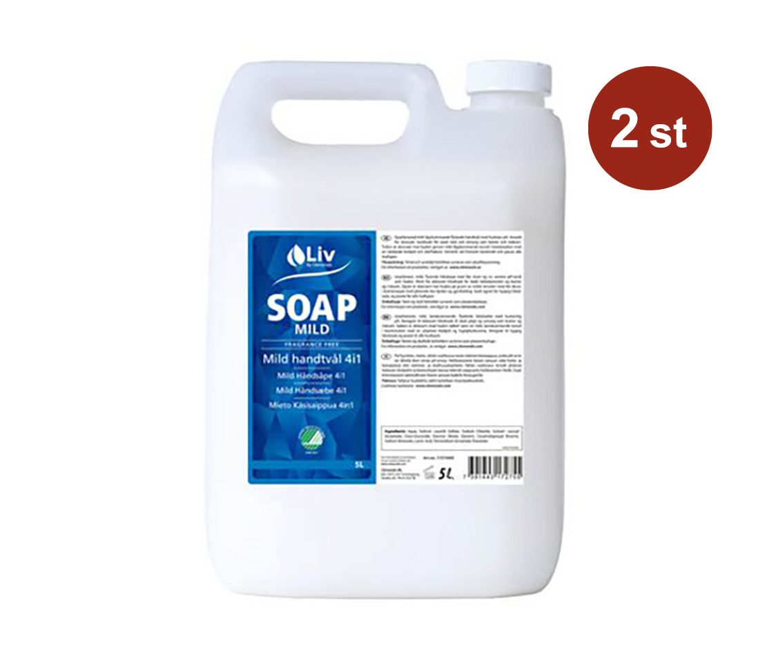 Handtvål Liv Refill Mild 4in1 5L