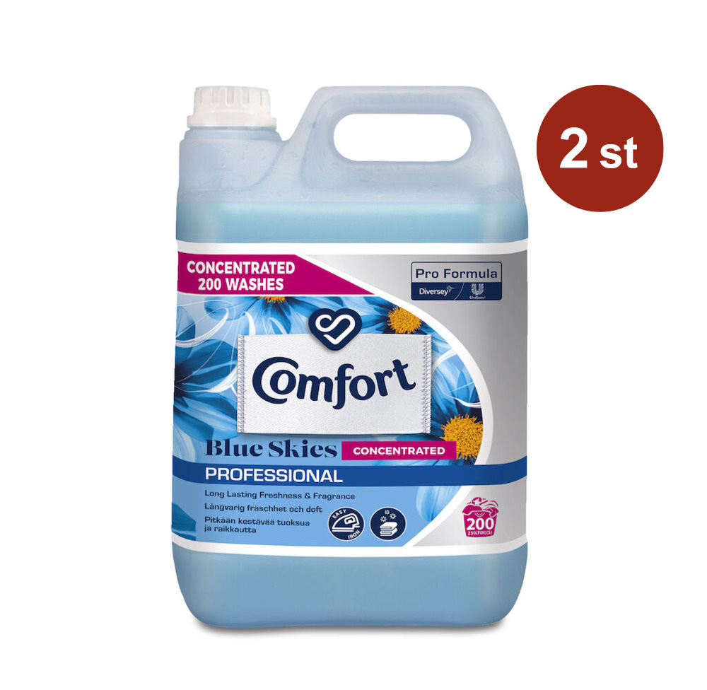 Sköljmedel Comfort Professional Concentrated Blue Skies 5L