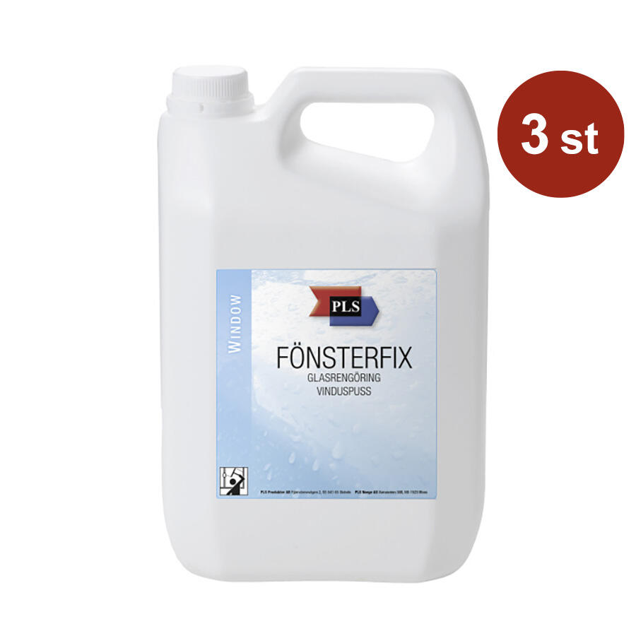 Fönsterputsmedel PLS Fönsterfix 5L Fönsterputsmedel PLS Fönsterfix 5L