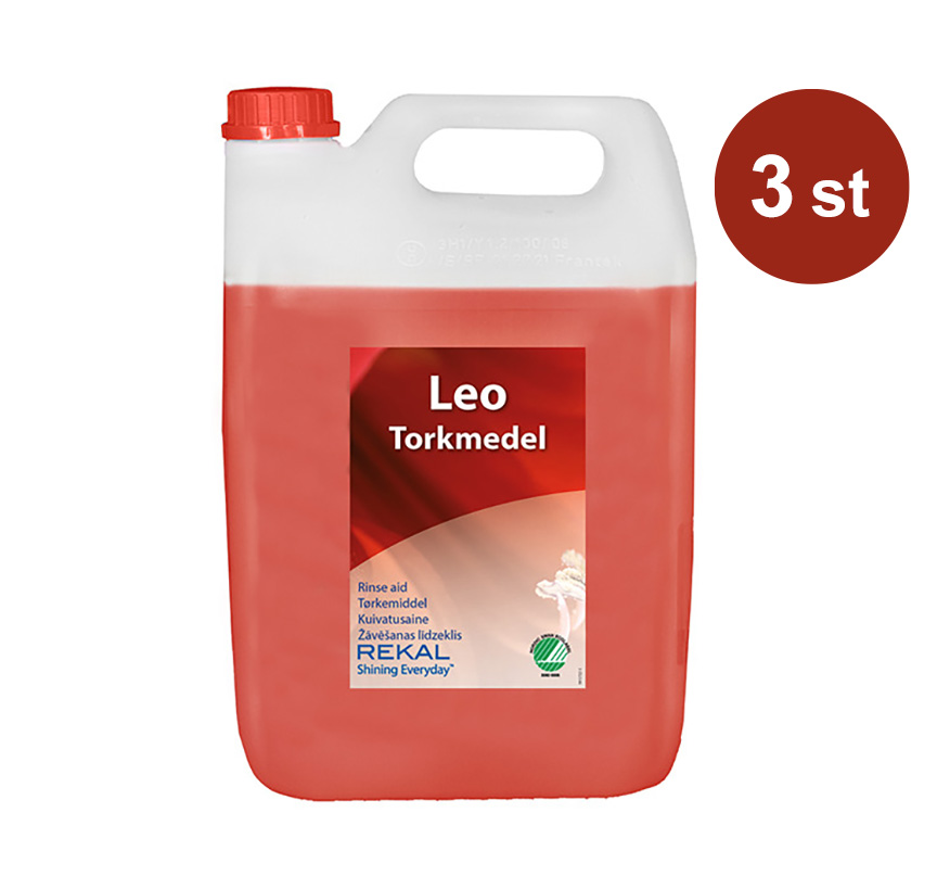 Torkmedel Rekal Leo Röd 5L