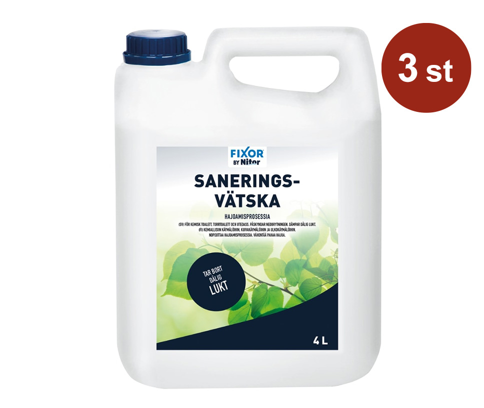 Saneringsvätska Nitor 4L