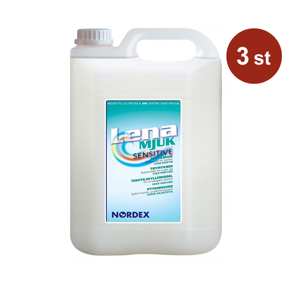 Sköljmedel Nordex Lena Sensitive Oparfymera 5L