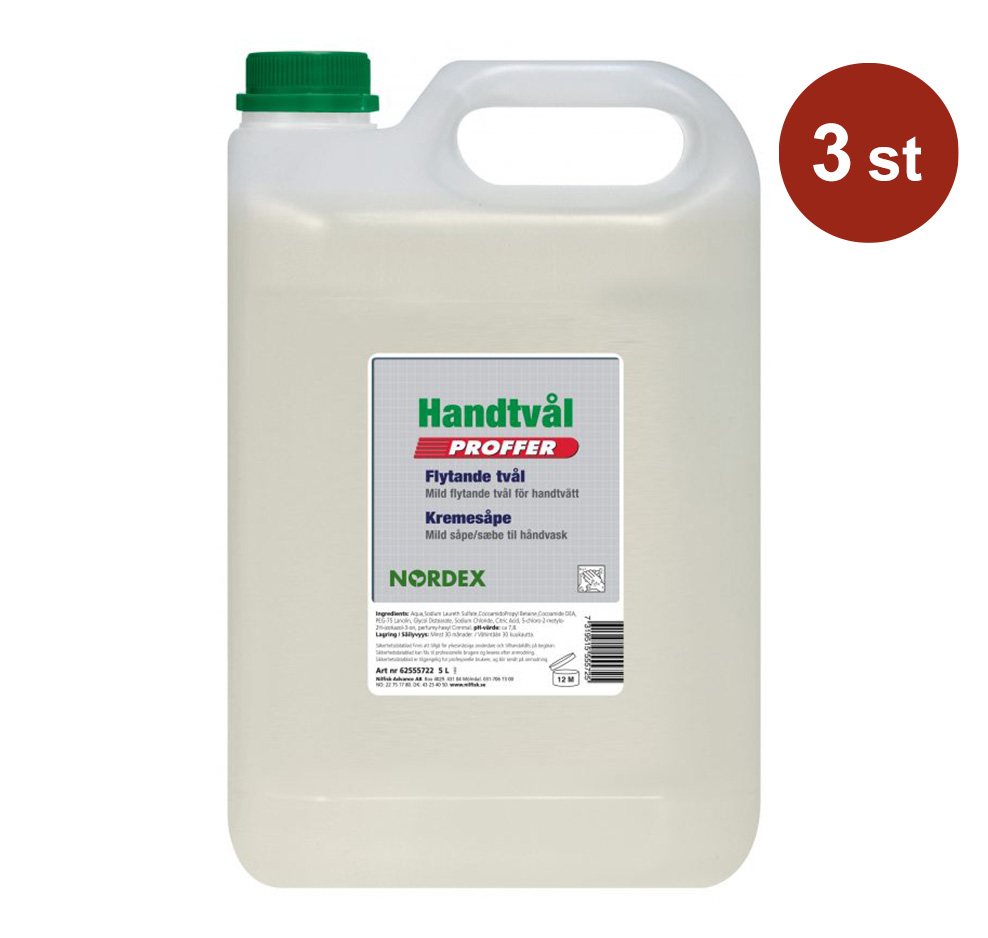Handtvål Proffer Refill 5L