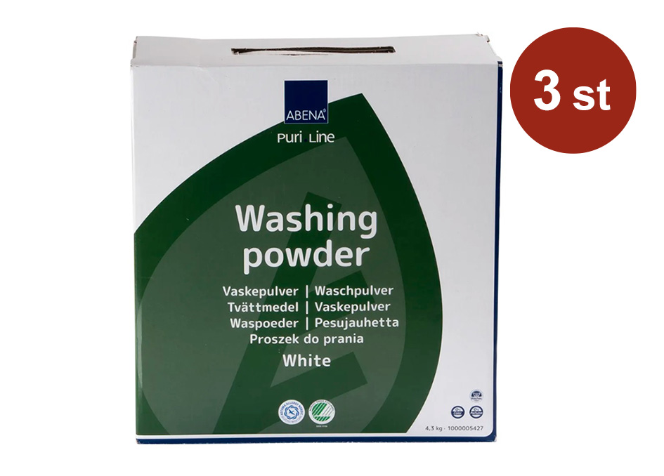 Tvättmedel Abena Puri-Line Kulör Oparfymerad 4.3kg