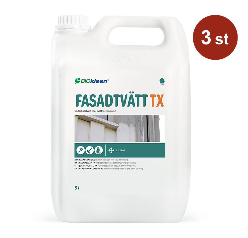 Grovrengöring Biokleen Fasadtvätt TX 5L