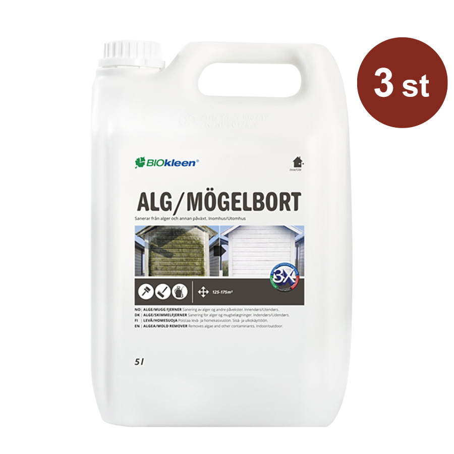 Rengöringsmedel Biokleen Alg & Mögelbort 5L