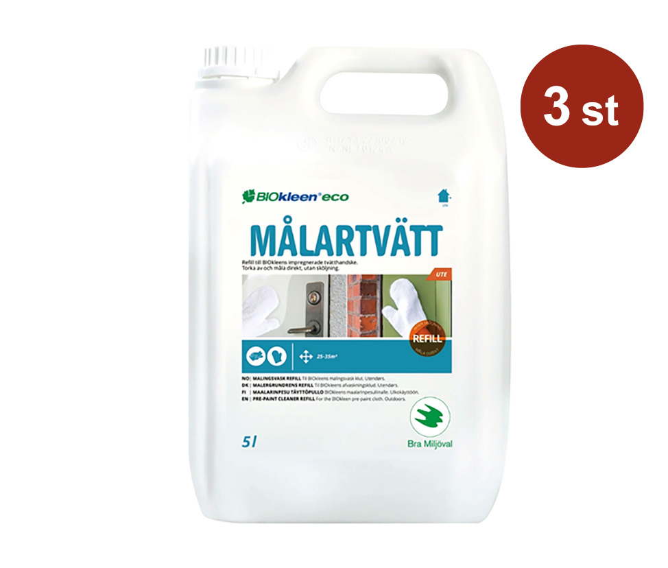 Målartvätt Biokleen ECO Refill Ute 5L