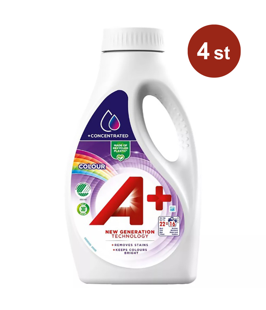Flytande Tvättmedel A+ Color 880ml