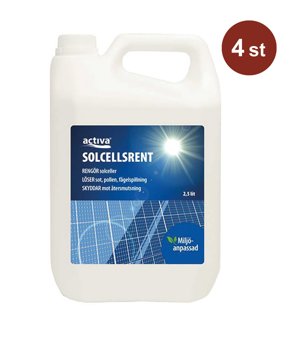 Rengöringsmedel Activa Solcellsrent 2.5L