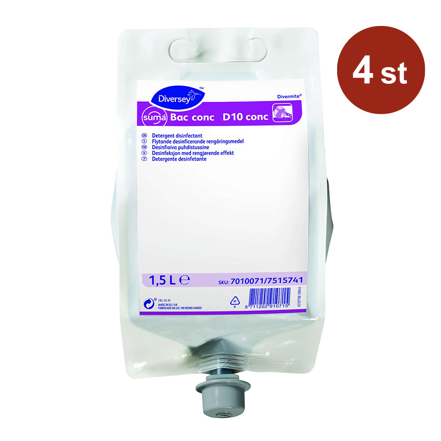 Allrent-Desinfektion Diversey Suma Bac Conc D10 1.5L