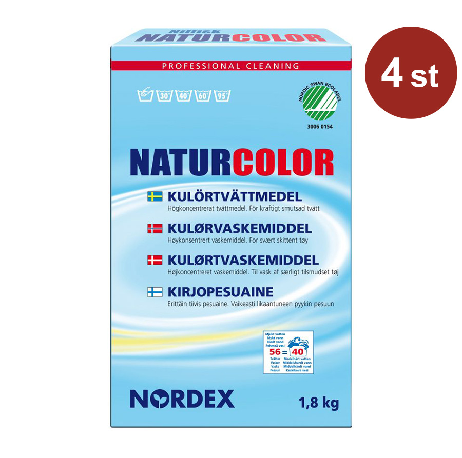 Tvättmedel Nordex Natur Color 1.8kg