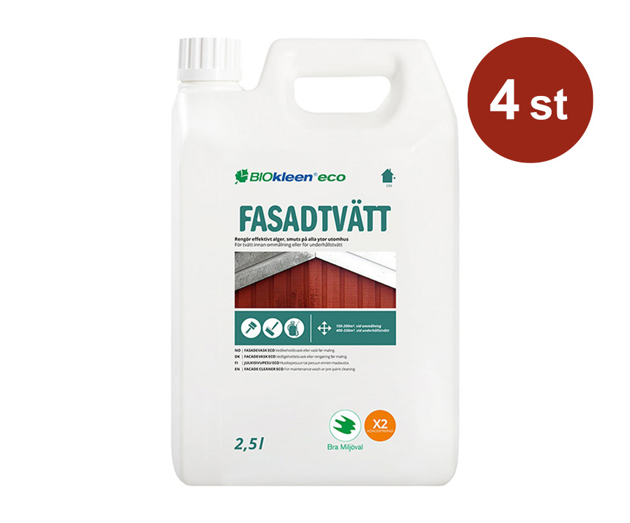Grovrengöring Biokleen Fasadtvätt ECO 2.5L