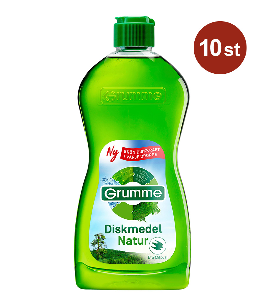 Diskmedel Grumme Natur Naturlig Doft 500ml